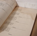 Arithmetic Notebook Grade 3 used with moisture marks