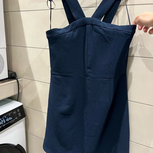 Pepe Jeans mini dress navy blue, size Small, new