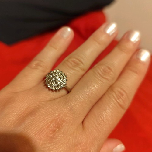 Silver ring like new