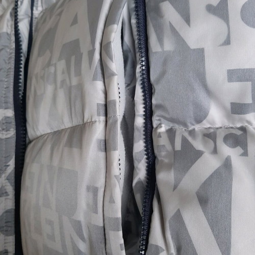 Calvin Klein Jeans Puffer like new, gray silver, size L