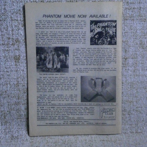 Phantom Frew used, pack of 4, Australian edition