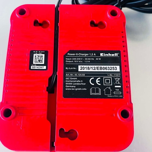 Einhell Power X-Charger battery charger like new