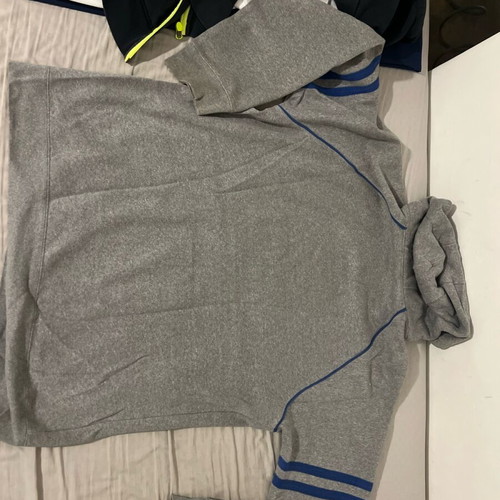Nautica hoodie size L oversize, like new, gray and blue