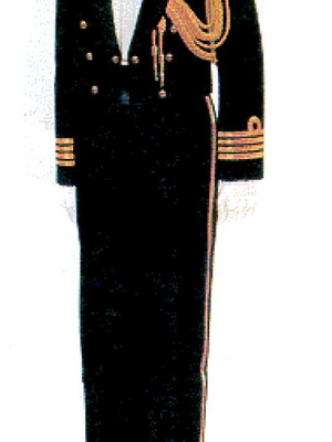 Winter uniform of Hellenic Navy Ensign Engineer rank new