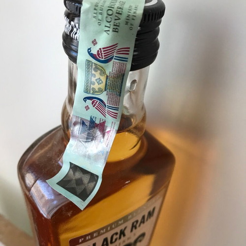 Black Ram 3 year old new sealed 200ml 40% whisky