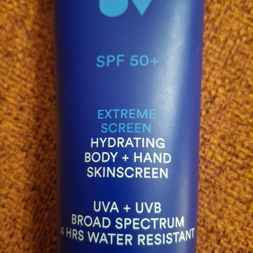 Ultra Violette Extreme Screen Hydrating Body & Hand Skinscreen SPF 50+ nearly new