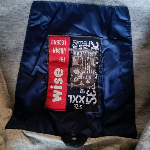 Wise The Urban Legend Windbreaker jacket XXL like new, blue men's