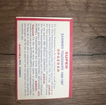 Carousel card used