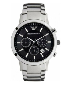 Emporio Armani wristwatch like new, men's, black