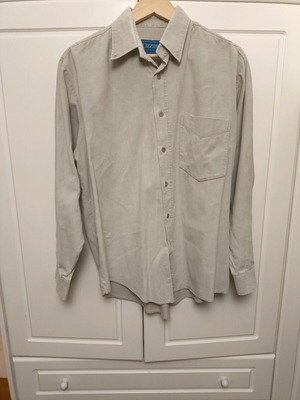 Led Zeppelin Men's Shirt like new, beige/cream, size M