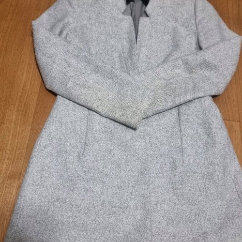 Zara Basic women's coat gray size M like new