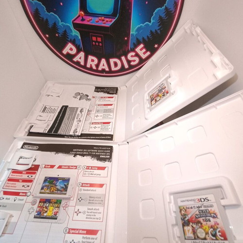 Super SmashBros double pack for Nintendo 3DS used
