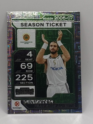 Fragiskos Alvertis 2025-26 Panini Contenders EuroLeague card like new