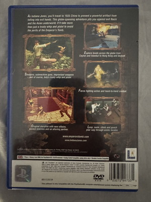 Indiana Jones and the Emperor's Tomb PS2 game