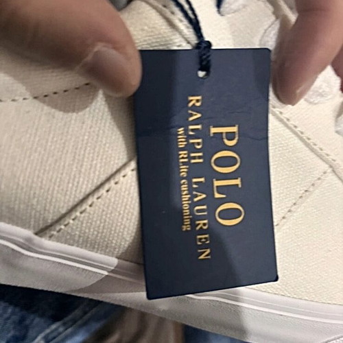 Polo Ralph Lauren men's sneaker new, size 45, beige