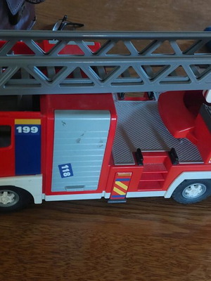 Playmobil fire truck used
