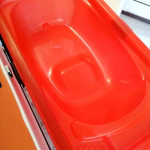 Baby bath changing table used with stand, foldable