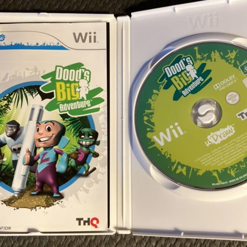 Dood’s Big Adventure Nintendo Wii game like new
