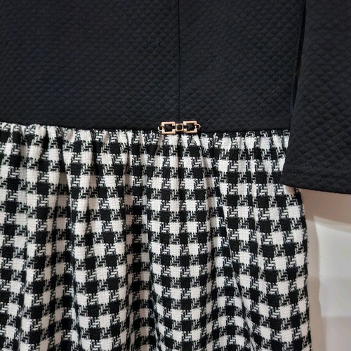 Dress used size M, black and white
