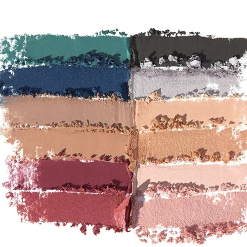 Giordani Gold Makeup Palette new with 12 eyeshadows, bronzer, blush