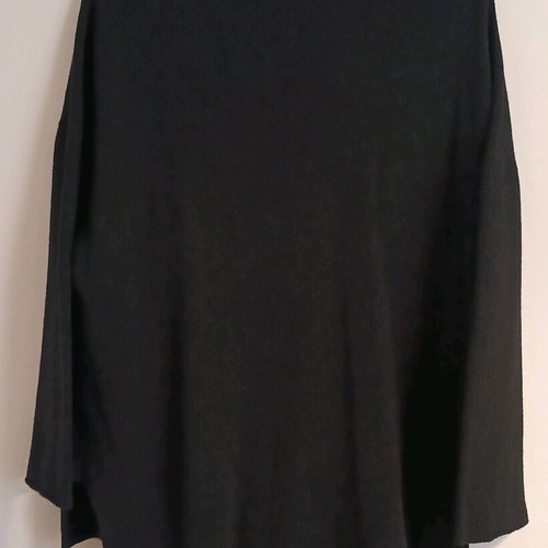 Women's V-neck sweater black, size L, new, excellent condition