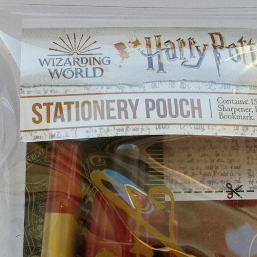 Harry Potter Stationary Pouch Writing Set new