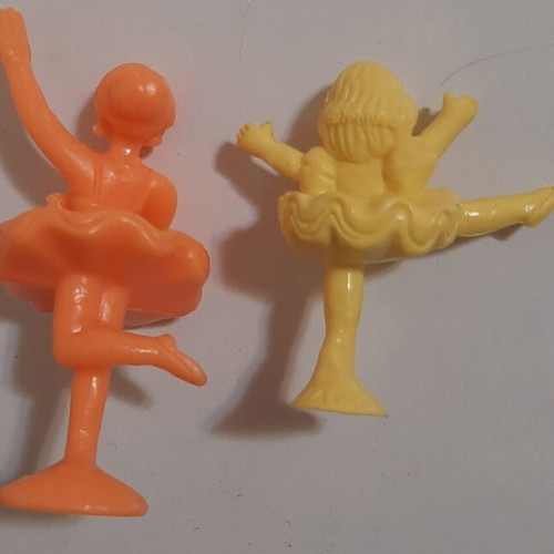 Mattel ballerina figures set 2 from 1986 like new