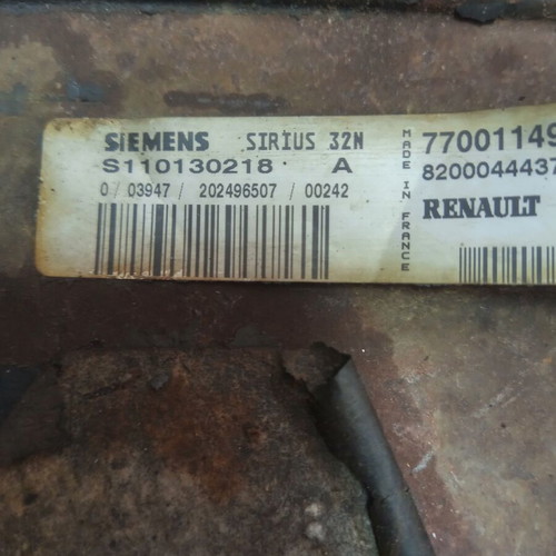 Ecu computer Renault Laguna 1.8 used