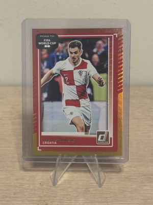 2026 Donruss Optic Road to FIFA World Cup Josip Stanisic Croatia Optic orange card