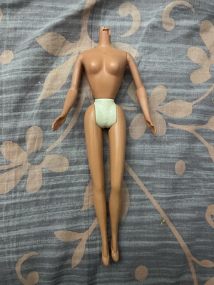 Vintage Barbie body used, slightly broken neck
