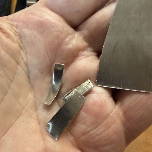 Palladium 12.36 Grams Cleaned by KIMET