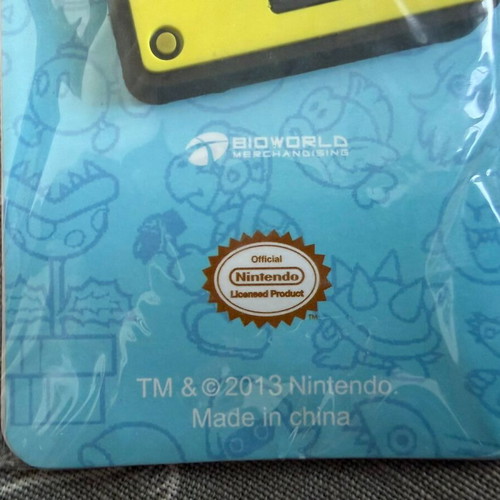 Super Mario keychain official Nintendo licensed product sealed