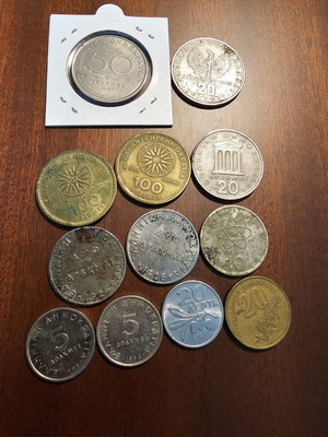 Coins used, all together