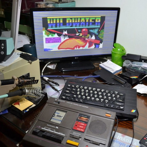 Sinclair ZX Spectrum 48K Wild Water cassette game like new