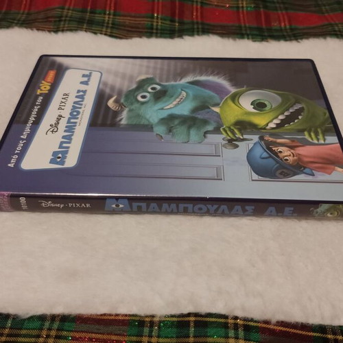 Monsters Inc Disney DVD like new, dubbed
