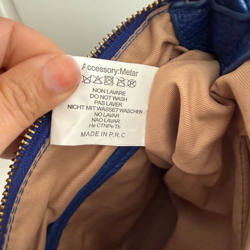 Blue crossbody women's bag like new