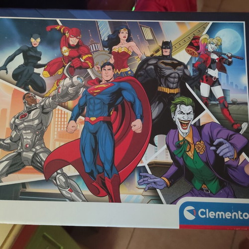 Clementoni DC Comics 2-pack children's puzzles for ages 6 and 8