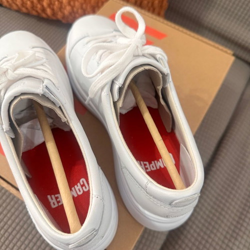 Camper Runner Up white leather sneakers size 38 like new