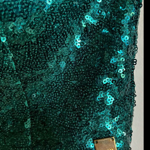BSB sequin top new, green, size S
