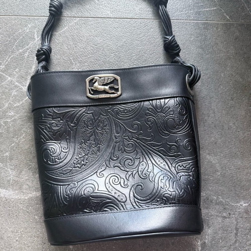 Etro crossbody bag used, black, good condition