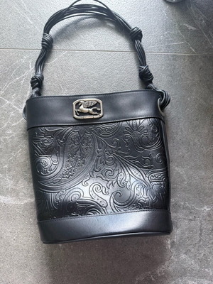 Etro crossbody bag used, black, good condition