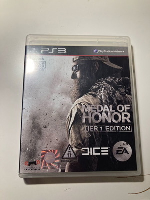 Medal of Honor Tier 1 Edition used for Sony