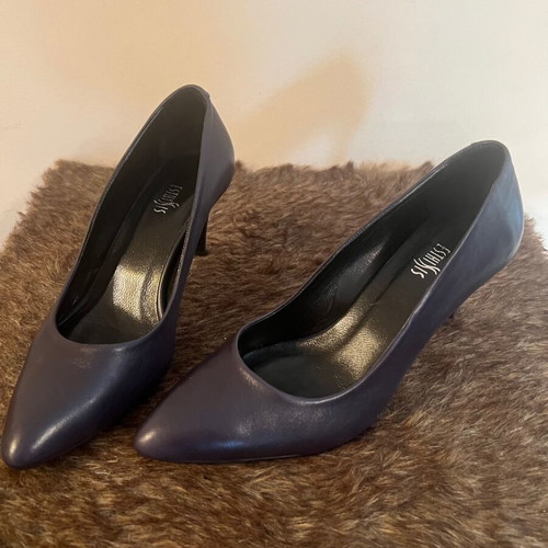 Gianna Kazakou blue heels like new, size 40