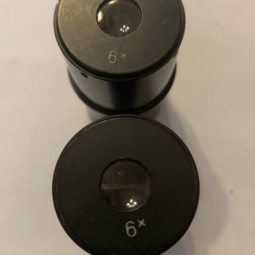 Microscope replacement 6X used, 2 pieces