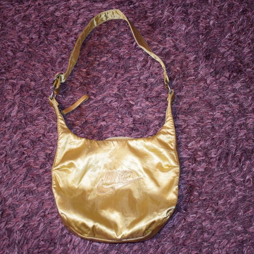 Nike Gold Bag used handbag