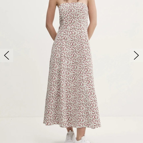 Abercrombie & Fitch dress like new, white, size L