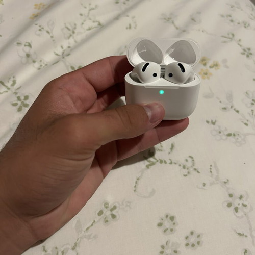 Apple AirPods 4 wireless earbuds with noise cancellation
