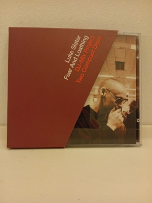 Luke Slater Fear And Loathing 2x CD μεταχειρισμένο, ηλεκτρονική τεχνο
