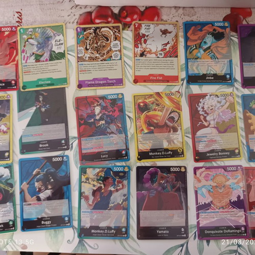 One Piece Panini cards