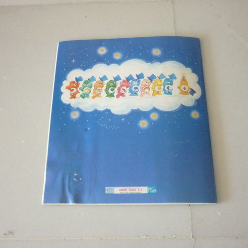 Panini Care Bears sticker album, 100% complete